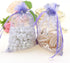 Zhiheng 100pcs Organza Wedding Party Gift Bags, Butterfly Drawstring Pouches for Jewelry Gift Favor (4"x6", Purple)