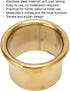 Stainless Steel Hair Dryer Holder Insert, Firm and Rust Proof Stand for Bathroom Hotel Hairdressing Salon (Gold)