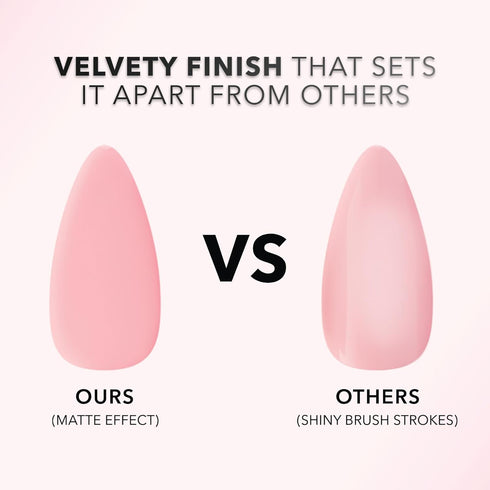 KIARA SKY Velvet Matte Gel Top Coat 0.5 oz - Non-Wipe LED UV Soak Off Formula