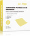 Dr.Med Xeroform Petrolatum Dressing Patch, 4"x4", 25 Pcs/Box, Non-Adherent Gauze Dressings for Minor Burns, Lacerations