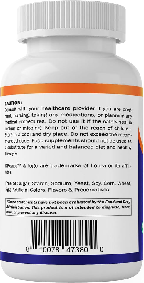 Vitamatic Lactobacillus Rhamnosus, 5 Billion per DR Capsule, 60 Count, Digestive & Immune Support
