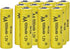 12 Counts 1.2V NI-CD AA 1000mAh Outdoor Solar Rechargeable Batteries for Landscape Lights