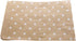 N'icePackaging 20 Qty 4" x 6" Decorative Flat Paper Gift Bags, White Polka-Dot on Brown Kraft Bags