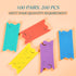 NOVAL Toe Separator Pedicure Foam Separators, 200 PCS (100 Pairs) for Nail Polish, Women & Girls