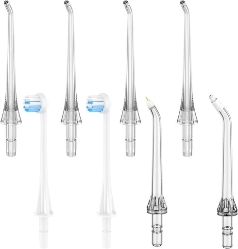 Replacement Tips for Water Flosser, Classic Jet Tips Replacement Parts, 8 Counts