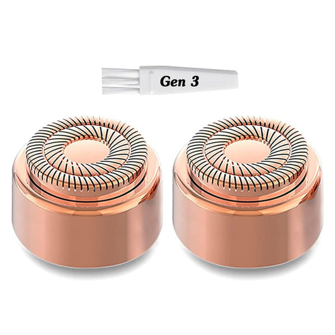 Replacement Heads for Flawless Facial Hair Remover, Generation 3 Blades for Women, 2 Pack
