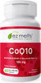 EZ Melts Dissolvable CoQ10 Supplement, 100 mg, Sugar-Free, 2-Month Supply