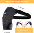 Heated USB Shoulder Wrap Pad for Rotator Cuff Pain Relief, 3 Heating Settings, Portable for Travel