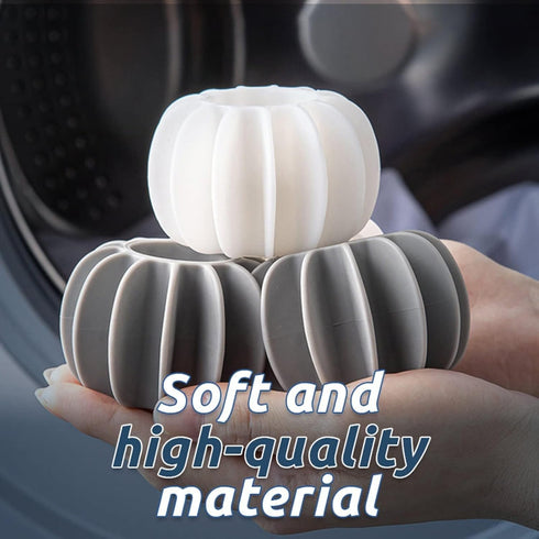 Reusable Magic Laundry Balls, 5/10 Tangle Free Silicone Steamer Dryer Balls for Washing Machines