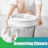 CHARMOUNT Drawstring 4 Gallon Trash Bags, Small Garbage Bags, Unscented Trash Can Liner, 60 Count by Charmount