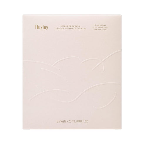 Huxley CONDITIONING MASK: ONE MOMENT - 5 Sheets for Hydrating Skin