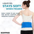 Pain Relief Ice Pack with Strap for Hot & Cold Therapy, Microwave Heat Pad for Back, Shoulder, Neck, Waist