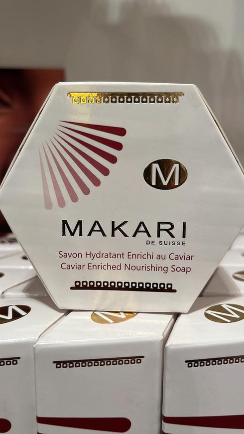 Makari Classic Caviar Enriched Treatment Soap, 7.0 oz, Moisturizing & Brightening Bar Soap for Face & Body