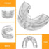 Coolrunner Double Braces Mouth Guard, Youth Athletic Mouthguards for Upper and Lower Teeth Protection (Blue)
