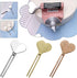 HODASHI Set,Metal Metal Manual Toothpaste Squeezer,Stainless Steel Dispenser Tube Squeezer,Hand Cream Tube Key Roller