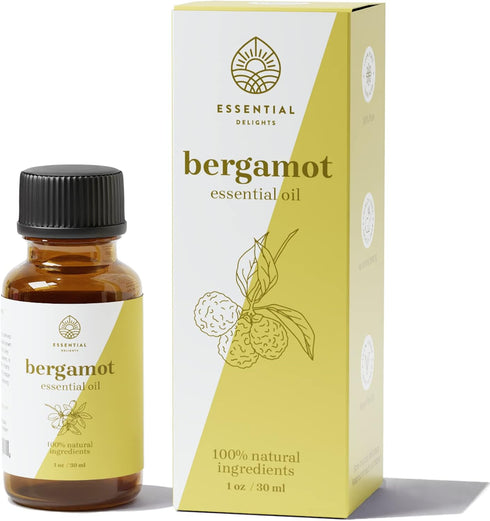 Bergamot Essential Oil by Essential Delights, 100% Pure & Certified (1 oz.)