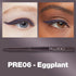 Palladio Retractable Waterproof Eyeliner, Eggplant - Creamy, Smudge Proof, Long Lasting