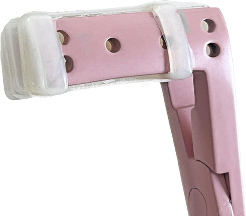 MIRACLE Professional Light Pink Tape-In Hair Extension Pliers, 7-Inch Sealing Tool for Stylists