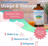 LIQUIDHEALTH Prenatal/Postnatal Liquid Women's Multivitamin with Real Folate, Vegan, Sugar-Free (32 oz)