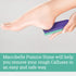 Maccibelle Foot Pumice and Scrubber for Feet and Heels, 3 Pack, Safely Eliminate Callus and Dead Skin