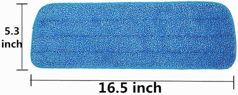 Microfiber Spray Mop Replacement Heads, 6 Pack, Compatible with Bona Floor Care System