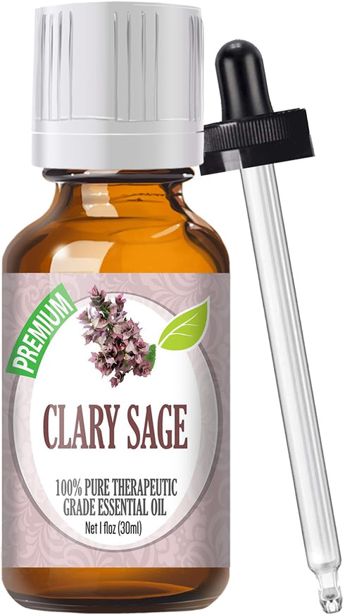 Healing Solutions Clary Sage Essential Oil - 30ml (1 Fluid Ounce)