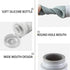 Portable Soft Silicone Travel Bottles Set, 6 Pack Leakproof Cosmetic Toiletry Containers (Pink+Green+Grey)