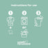 Wash No Waste - PACK 3, Laundry Detergent Strips, 192 washes, Hypoallergenic, Biodegradable, Lavender.