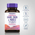 Piping Rock Hair Skin and Nails Vitamins | 120 Caplet Pills | 3000 mcg Biotin with Collagen, Non-GMO
