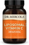 Dr. Mercola Liposomal Vitamin C, 1,000 mg for Brain, Heart, Eye & Immune Support - 60 Capsules