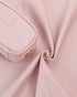 Pocmimut Makeup Bag,PU Leather Travel Cosmetic Bag,Open Flat Makeup Pouch for Women Purse for Travel Accessories(Pink)