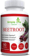 Organic Beet Root Powder Capsules - Nitric Oxide Booster for Men & Women - Organic Non-GMO Gluten Free Vegan Beets -