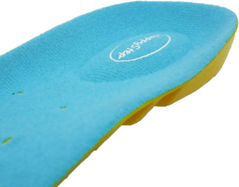 Happystep Memory Foam Sport Gel Shoe Insoles - Heel Cushioning and Shock Absorption (Size M: Men 6-8, Women 7.5-9.5)