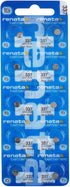 Renata 337 SR416SW Silver Oxide Batteries, 1.55V, 10 Count