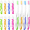 EasyHonor Travel Toothbrush Bulk, Folding Toothbrush with Medium Soft Bristles, for Hiking, Camping, Traveling, School