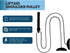LiftAid Shoulder Pulley for Physical Therapy with Exercise Guide - Improves Shoulder Strength & Range of Motion