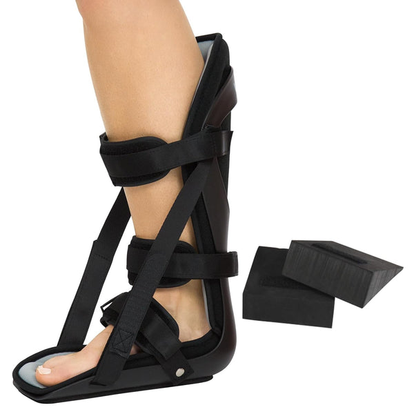 Plantar Fasciitis Night Splint by Vive, Best Medical Brace for Foot Pain, X-Large