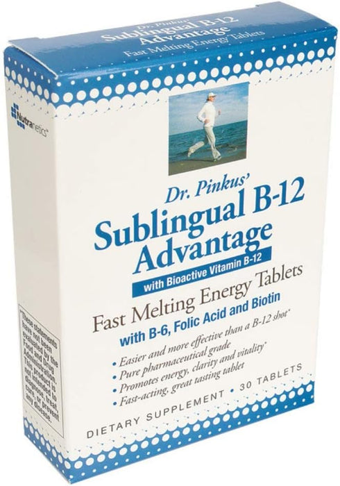 Dr Newton Naturals B12 Advantage - 30 Fast Melt Tabs
