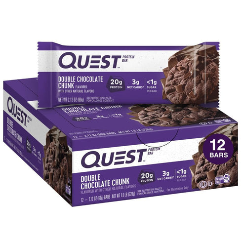 Quest Nutrition High Protein Chocolate, 12 Count (1 Pack)
