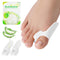 Bukihome Bunion Cushion Protector, 8 Packs Bunion Corrector Pads for Big Toe, Gel Shield for Foot Pain Relief (White)