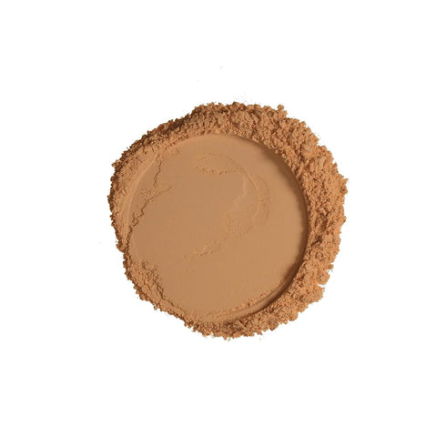 Ruby Kisses Mineral Pressed Powder Foundation, Mocha - Medium to Full Coverage Natural Finish, 0.35 Ounce
