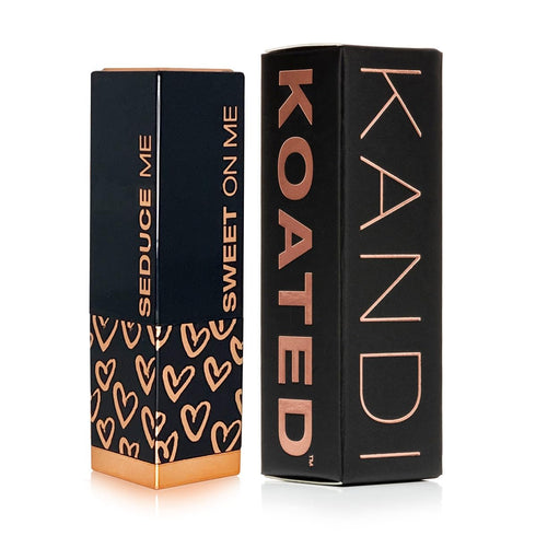 Kandi Koated Date Night Lipstick - Special Edition Creamy Matte Lip Color Burruss | Luxurious Packaging | Creamy Texture, Rich Colors, Paraben-Free, Cruelty-Free Lipstick | Beauty & Makeup