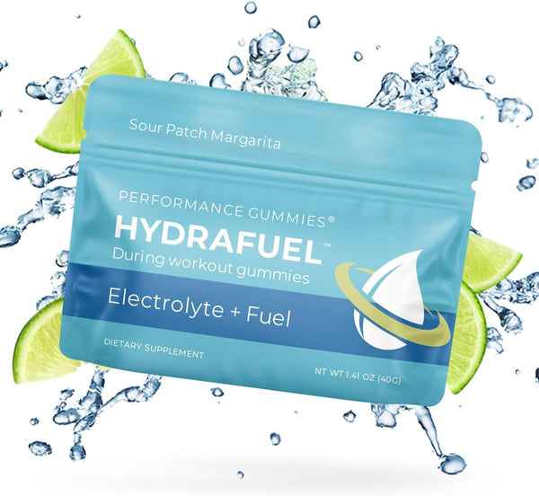SGC Seattle Gummy Company HydraFuel Electrolyte Gummies 12-Pack Margarita, Enhanced Hydration Support