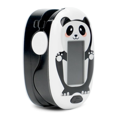 mekaaoo (2+), 20 Panda Pediatric Pulse Oximeter for Kids Children Oxygen Monitor Fingertip with Memory, Blood Oxygen