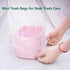 0.5 Gal Trash Bags, 240 pcs Clear Strong Tiny Garbage Bags for Mini Desk Trash Can, Fit 0.4-0.8 Gal