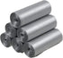 Obstnny 1.5 Gallon Small Trash Bags, 6 Roll/150 Counts, Grey
