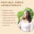 MOXE Cinnamon Essential Oil Nasal Inhaler | 100% Pure Therapeutic Aromatherapy for Focus & Relaxation