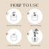 Set Diffuser Long-Lasting Scent, Non-Toxic Essential Oil Diffuser for Home, Fragrance Oil Diffuser Housewarming Gift