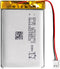 EEMB 3.7V 950mAh Lithium Polymer Battery, Rechargeable with JST 2.0mm Connector for Speaker, Wireless Device