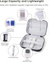 Krypthos Diabetic Supplies Travel Case, Carrying Case for Diabetes Blood Glucose Meter, Portable Diabetes Testing Kit
